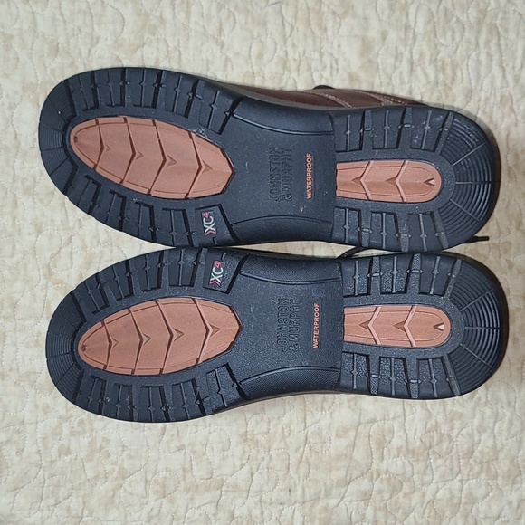 Johnston & Murphy Rutledge Oxfords Shoe's Brown Leather Size 10 - Picture 6 of 9